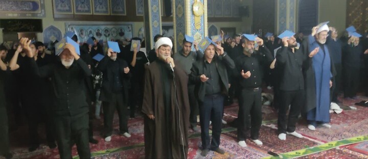تصاویر / برگزاری مراسم اولین شب از لیالی قدر در قهاوند