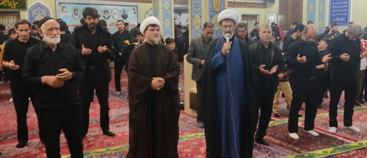 تصاویر / برگزاری مراسم اولین شب از لیالی قدر در قهاوند