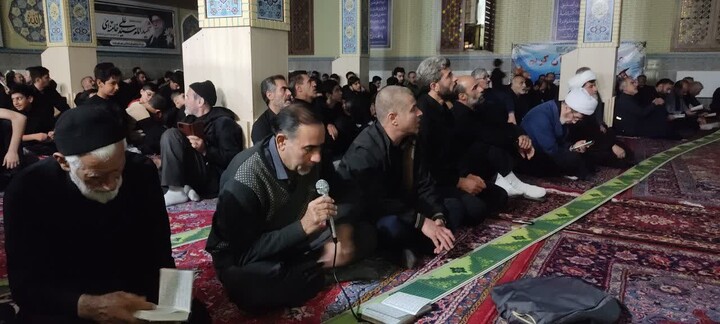 تصاویر / برگزاری مراسم اولین شب از لیالی قدر در قهاوند