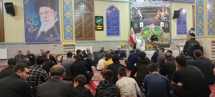 تصاویر / برگزاری مراسم اولین شب از لیالی قدر در قهاوند