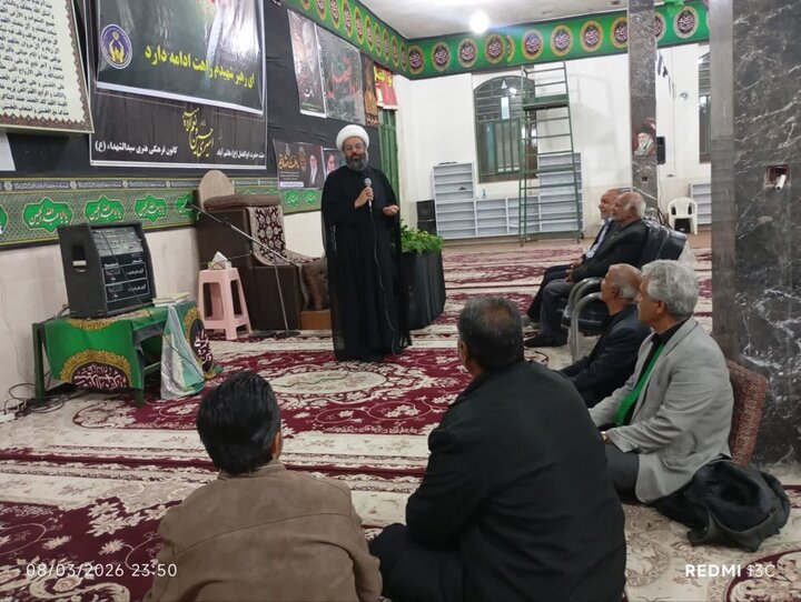 تصاویر/ حضور امام جمعه خاتم در مراسم احیای روستانشینان