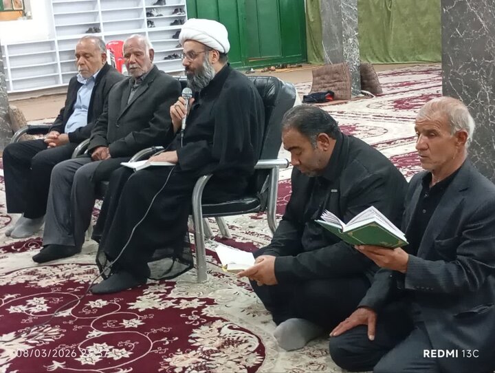 تصاویر/ حضور امام جمعه خاتم در مراسم احیای روستانشینان