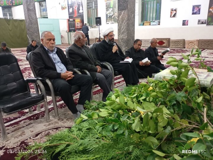 تصاویر/ حضور امام جمعه خاتم در مراسم احیای روستانشینان