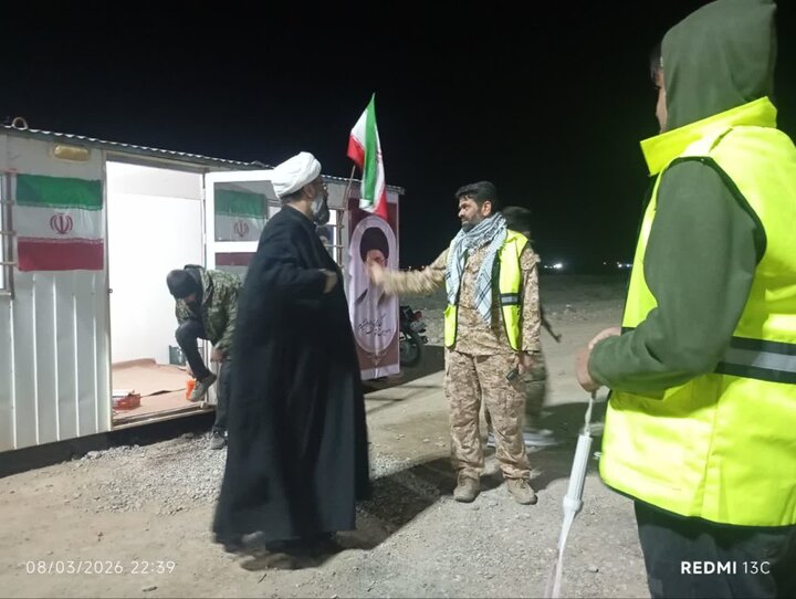تصاویر/ حضور امام جمعه خاتم در مراسم احیای روستانشینان