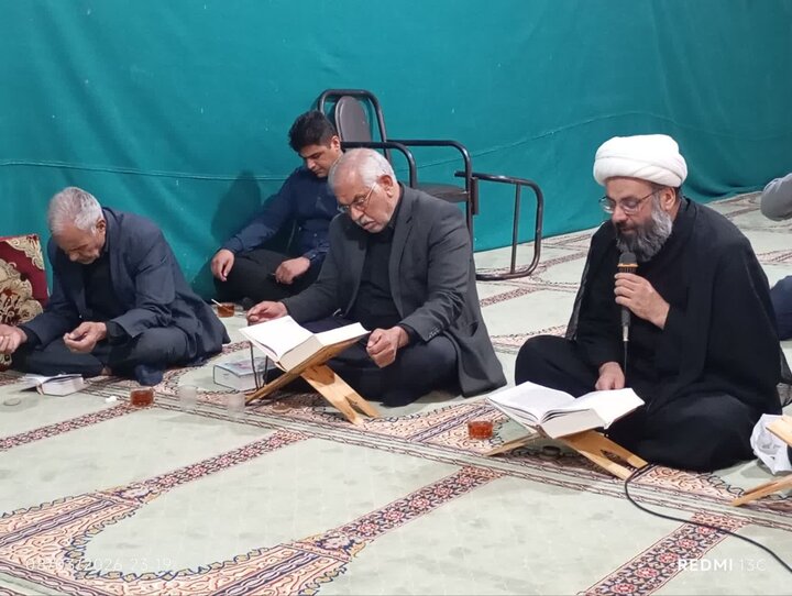 تصاویر/ حضور امام جمعه خاتم در مراسم احیای روستانشینان