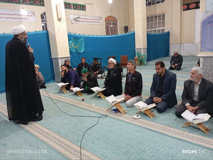 تصاویر/ حضور امام جمعه خاتم در مراسم احیای روستانشینان