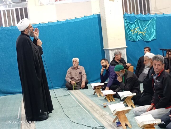 تصاویر/ حضور امام جمعه خاتم در مراسم احیای روستانشینان