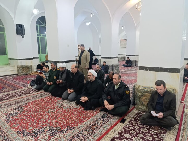 تصاویر/ دیدار امام جمعه مهریز با احیانشینان مساجد و هیئات