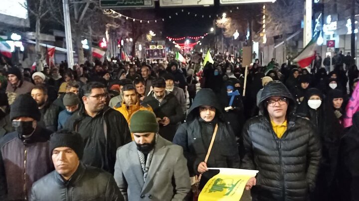 تصاویر/خروش انقلابی مردم ولایتمدار اليگودرز به خون‌خواهی رهبر شهید انقلاب اسلامی