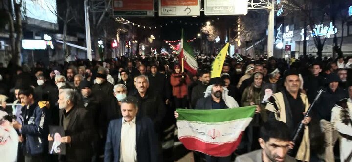 تصاویر/خروش انقلابی مردم ولایتمدار اليگودرز به خون‌خواهی رهبر شهید انقلاب اسلامی