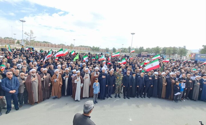 تصاویر| بیعت تمام‌ قدِ مردم بیرجند با علمدارِ جدیدِ انقلاب