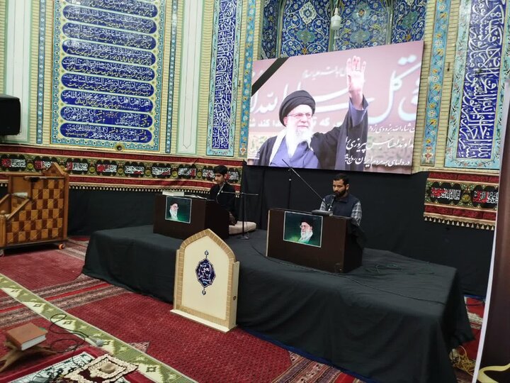 تصاویر/ محفل انس با قرآن به یاد شهدای جنگ تحمیلی آمریکایی صهیونی