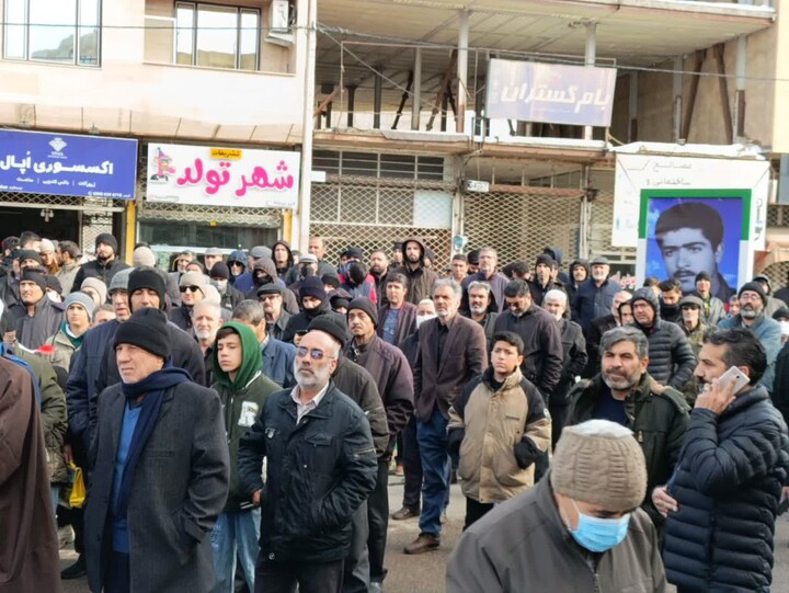 تصاویر/ بیعت مردم ابهر با سومین رهبر انقلاب اسلامی