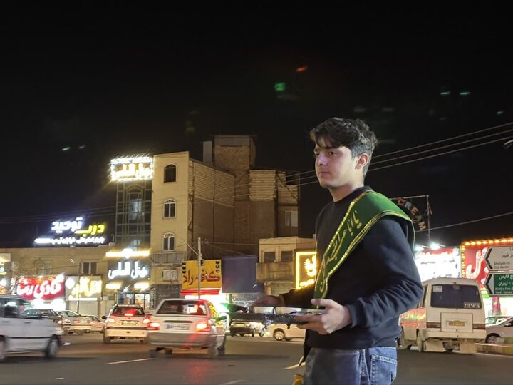 تصاویر/موکب طلاب حوزه علمیه شهرستان رفسنجان