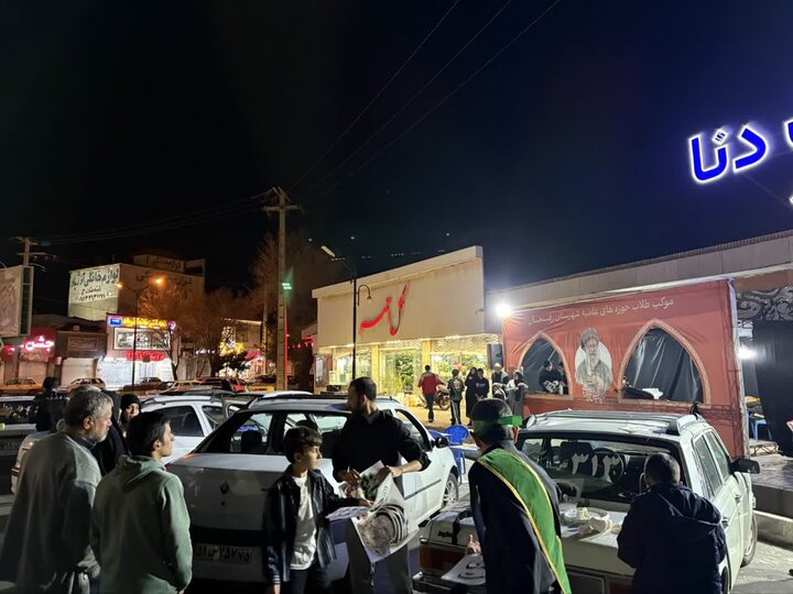 تصاویر/موکب طلاب حوزه علمیه شهرستان رفسنجان