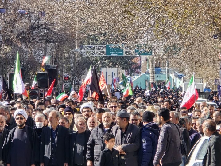 تصاویر / جتماع بزرگ بیعت با امام امت در تویسرکان