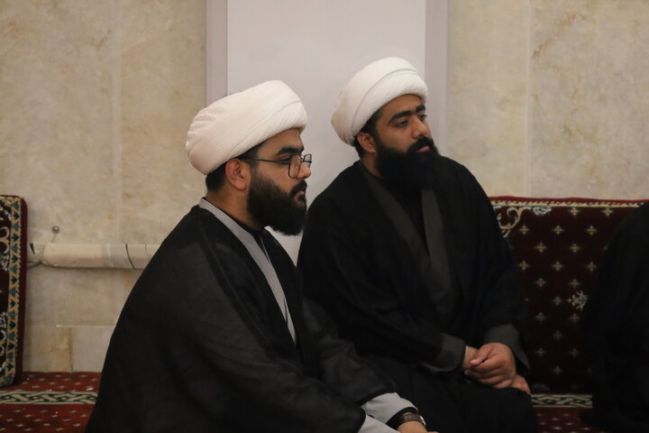تصاویر/جلسه قرارگاه جنگ ترکیبی بلاغ مبین حوزه علمیه هرمزگان