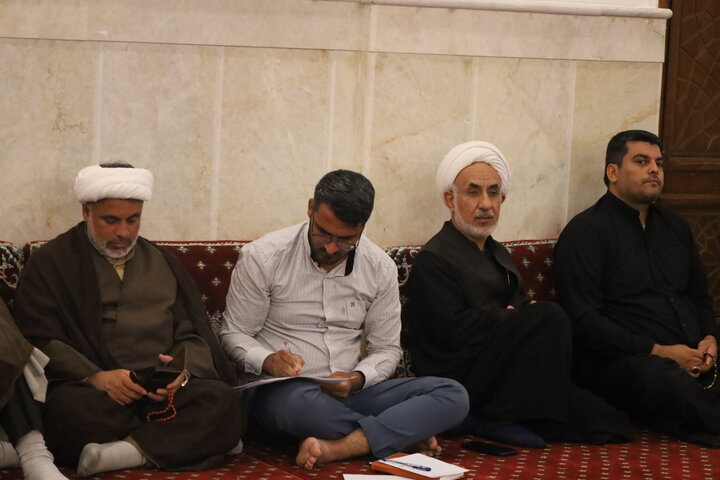 تصاویر/جلسه قرارگاه جنگ ترکیبی بلاغ مبین حوزه علمیه هرمزگان