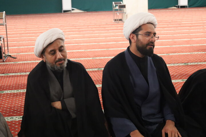 تصاویر/جلسه قرارگاه جنگ ترکیبی بلاغ مبین حوزه علمیه هرمزگان