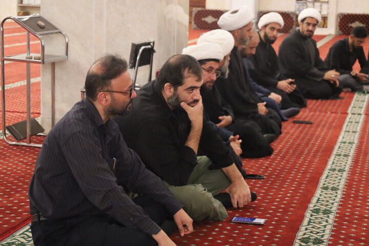تصاویر/جلسه قرارگاه جنگ ترکیبی بلاغ مبین حوزه علمیه هرمزگان
