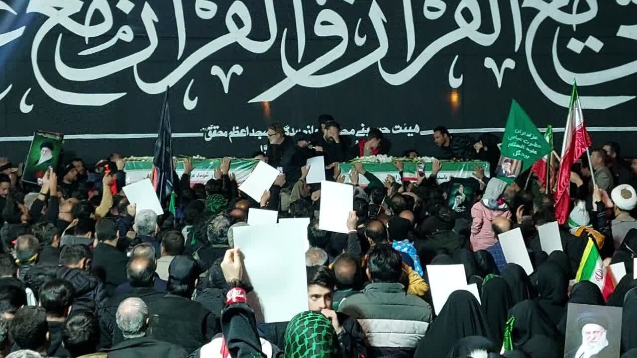 فیلم | مراسم وداع با شهیدان راه وطن و امنیت در آران و بیدگل