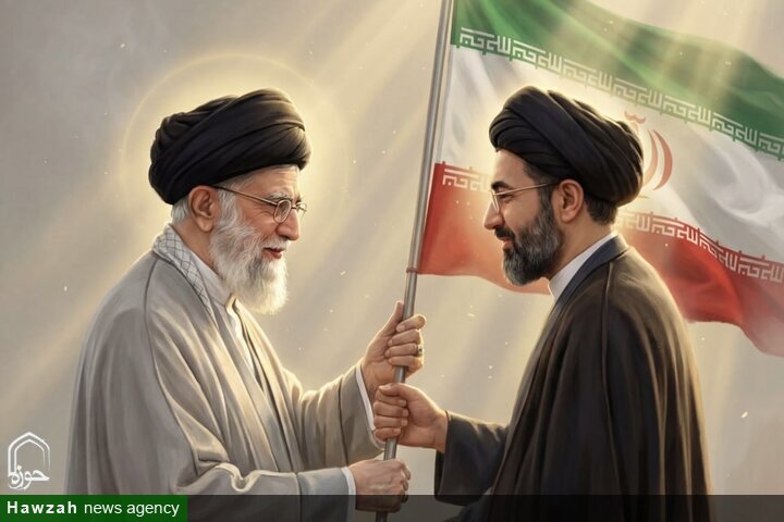اعلام بیعت حوزه علمیه همدان با رهبر جدید انقلاب اسلامی
