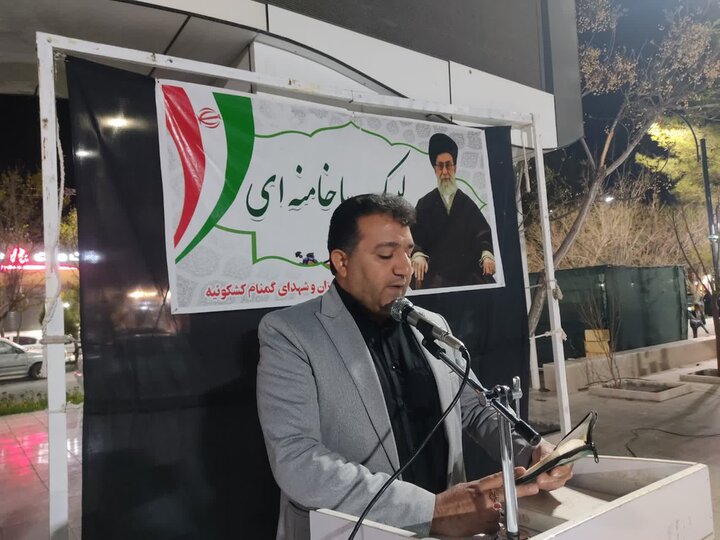 تصاویر/حضور با شکوه مردم شهر کشکوئیه  در مراسم بیعت با امام امت