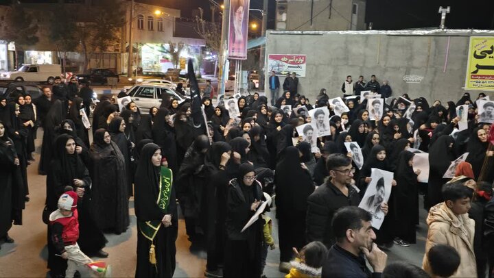 تصاویر/ اجتماع مردمی بیعت با آیت الله سیدمجتبی خامنه ای در مشکات