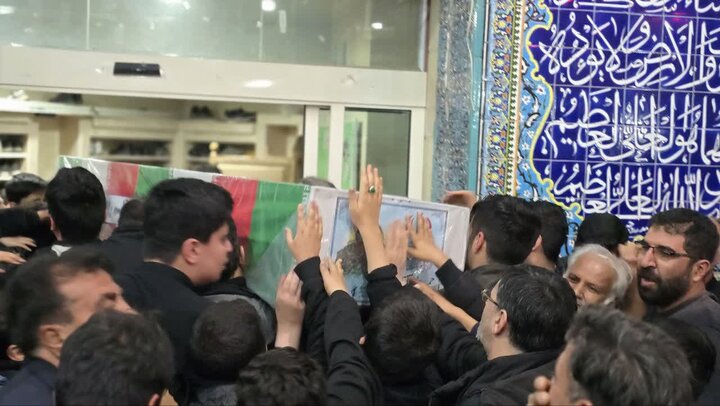 راسم عزای رهبر شهیدمان و وداع با شهدای مبارزه با رژیم آمریکایی-صهیونی