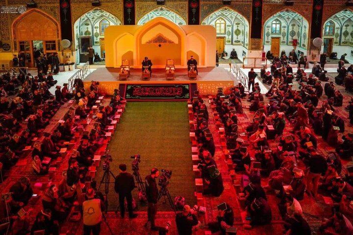 مراسم اولین شب قدر در حرم حضرت امیرالمومنین (علیه السلام)