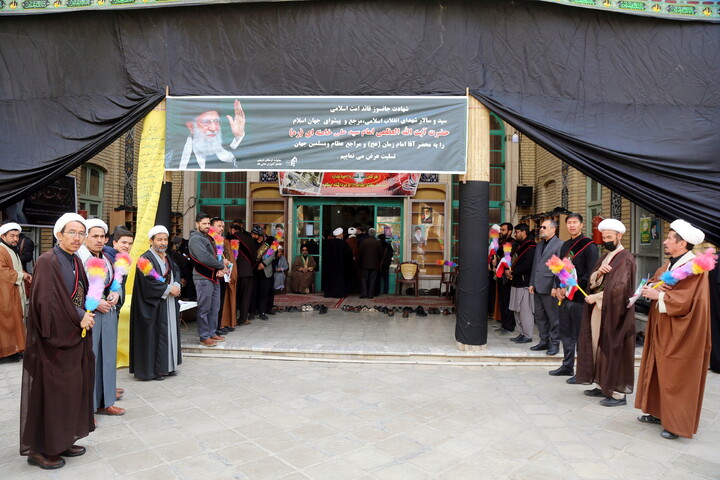 تصاویر/ آیین بیعت المصطفاییان با ولی امر مسلمین جهان حضرت آیت الله سید مجتبی خامنه ای