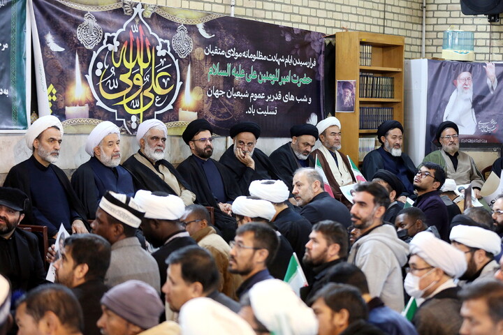 تصاویر/ آیین بیعت المصطفاییان با ولی امر مسلمین جهان حضرت آیت الله سید مجتبی خامنه ای