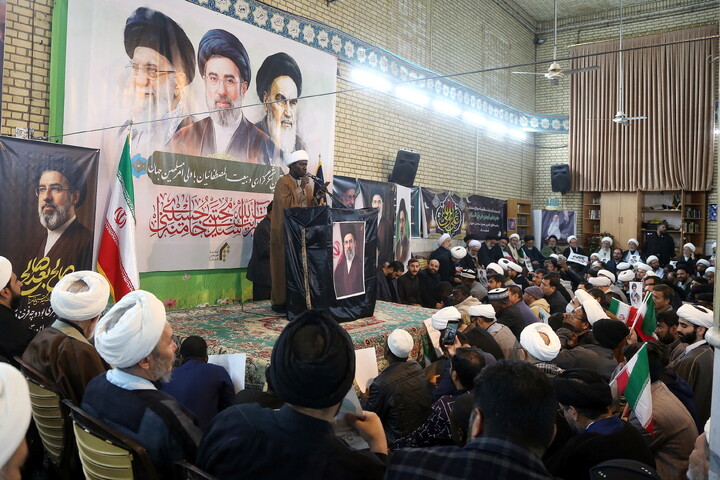 تصاویر/ آیین بیعت المصطفاییان با ولی امر مسلمین جهان حضرت آیت الله سید مجتبی خامنه ای