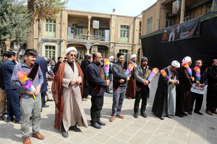 تصاویر/ آیین بیعت المصطفاییان با ولی امر مسلمین جهان حضرت آیت الله سید مجتبی خامنه ای