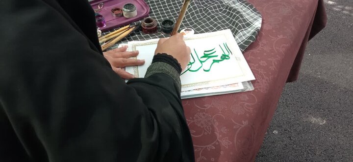 تصاویر/فعالیت طلاب مدرسه علمیه فاطمه‌الزهرا اراک در موکب های جنگ رمضان