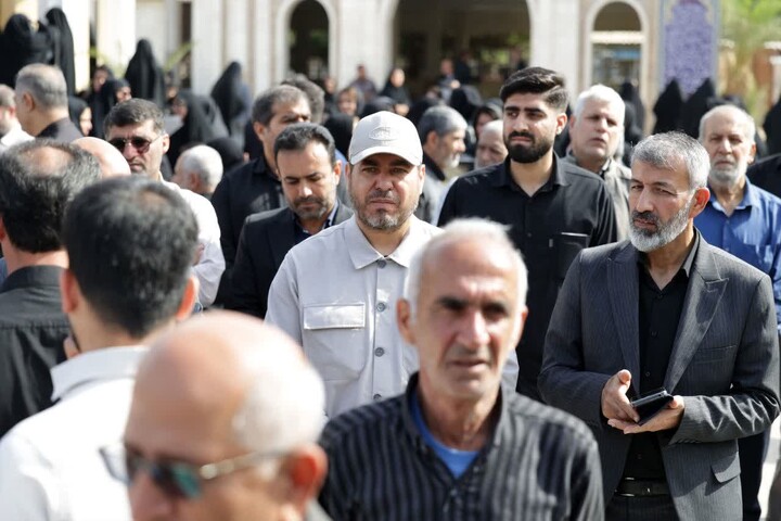 تصاویر/ تشییع دو شهید اقتدار در بوشهر