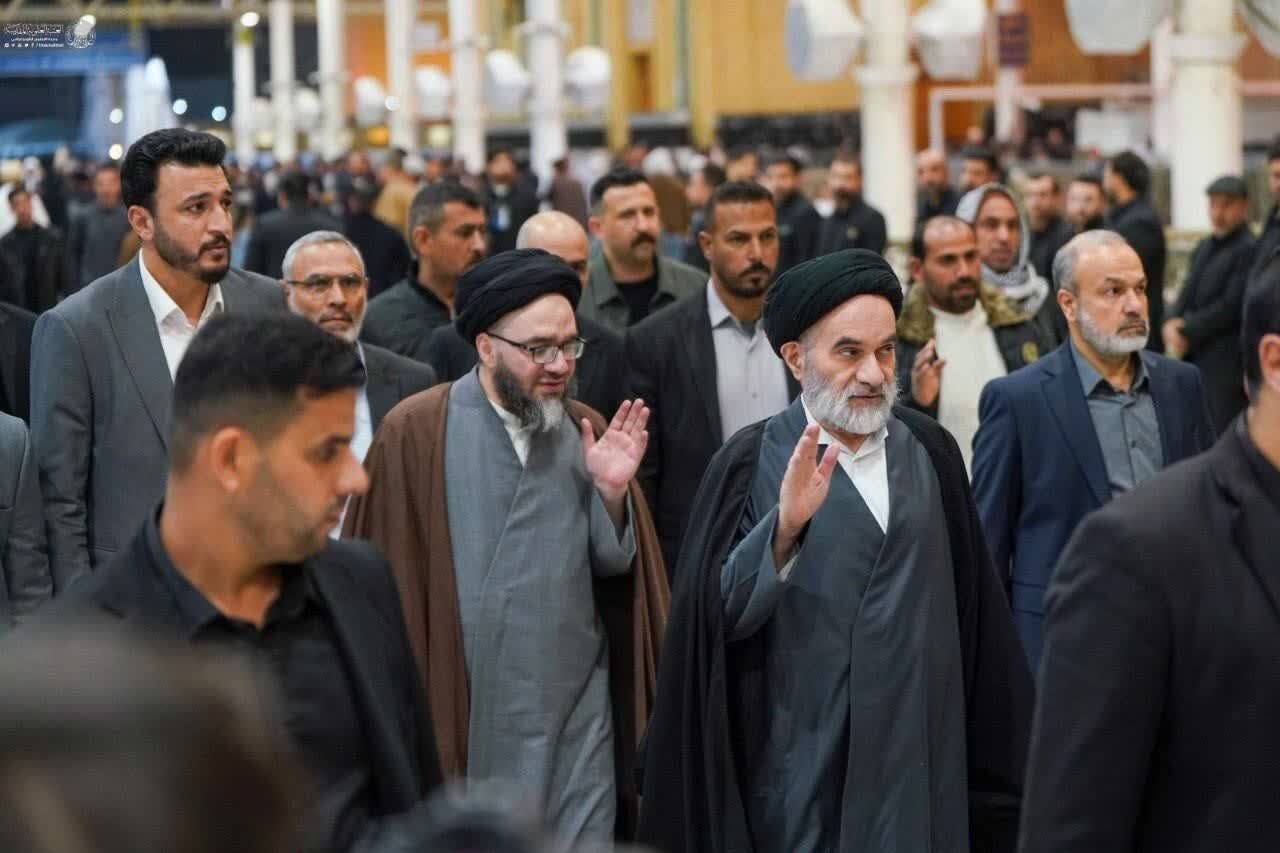Hafla kutokana na Shahada ya Imaam Sayyed Ali Khamenei yafanyika katika Haram ya Imaam Ali (as) + Picha
