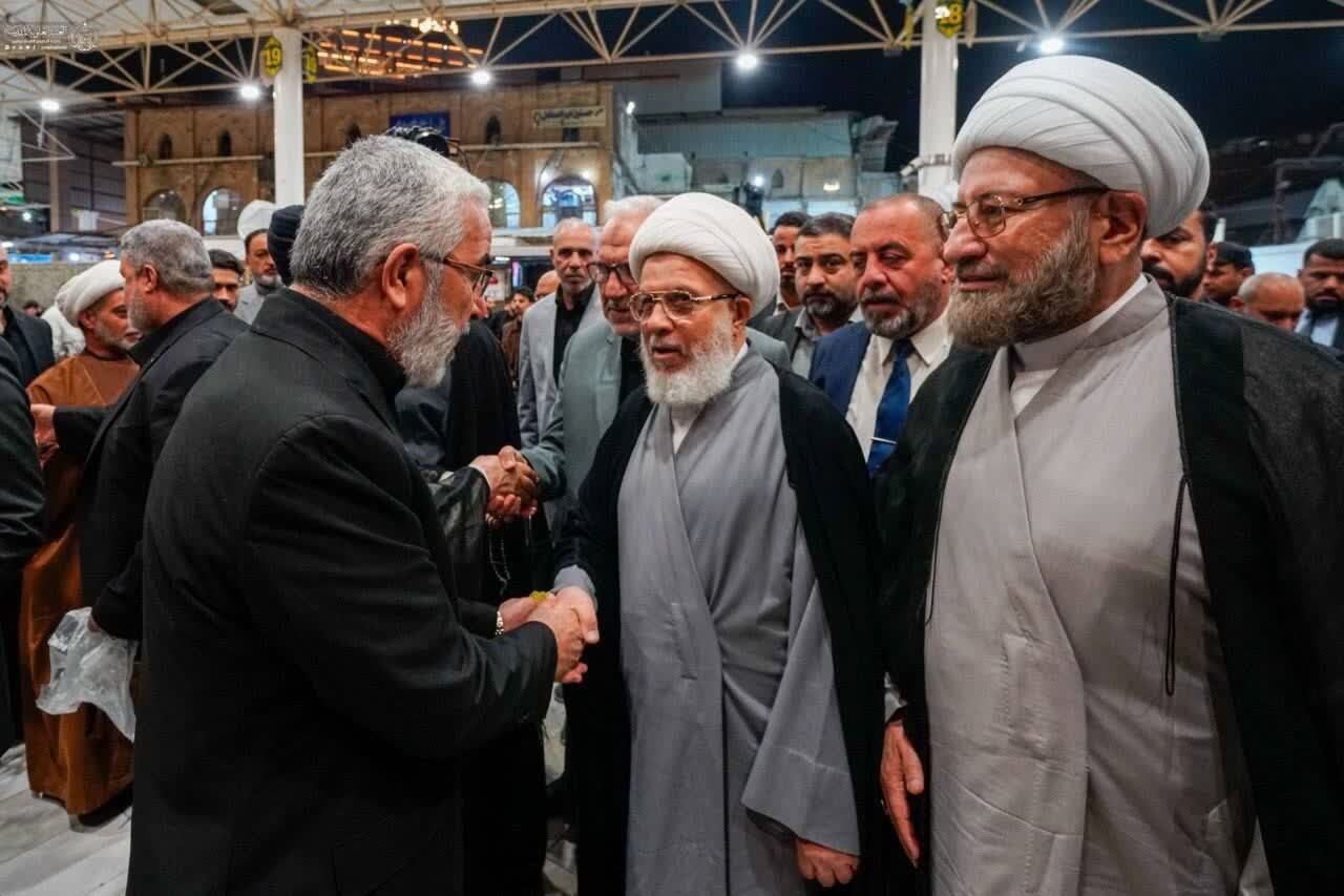 Hafla kutokana na Shahada ya Imaam Sayyed Ali Khamenei yafanyika katika Haram ya Imaam Ali (as) + Picha