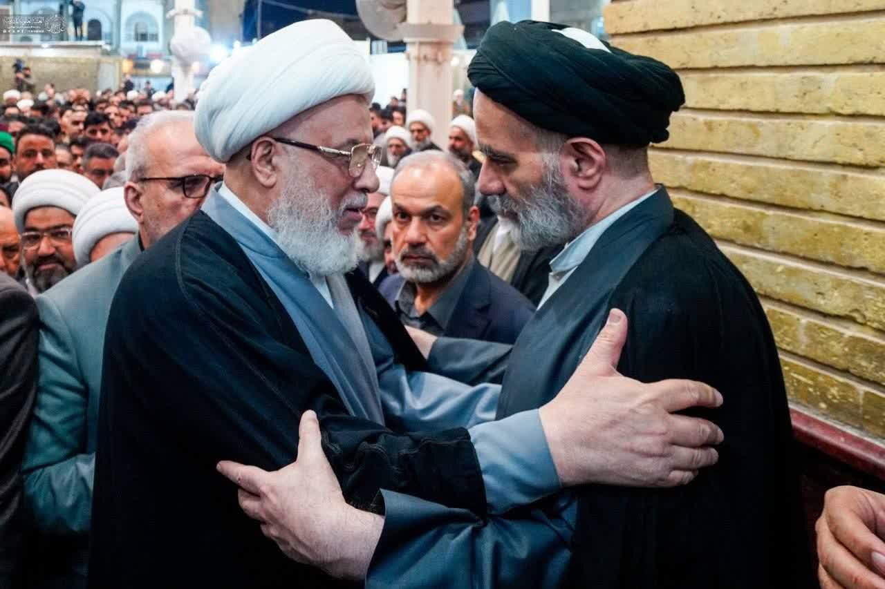 Hafla kutokana na Shahada ya Imaam Sayyed Ali Khamenei yafanyika katika Haram ya Imaam Ali (as) + Picha