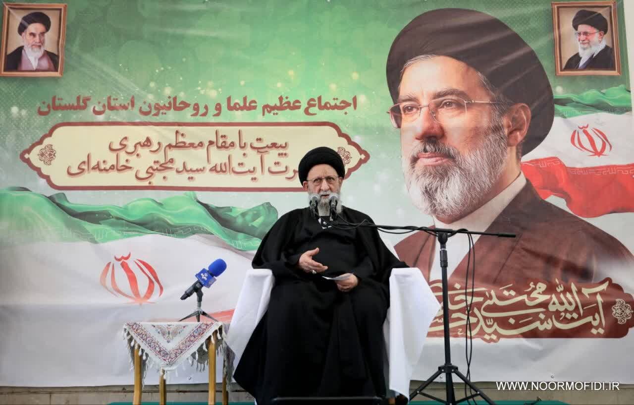 علمای شیعه و سنی گلستان از حضرت آیت‌الله سیدمجتبی خامنه‌ای تبعیت دارند