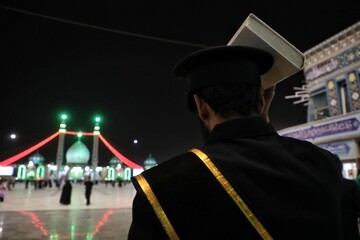 تصاویر/ مراسم احیا شب بیست و یکم مبارک رمضان در مسجد مقدس جمکران