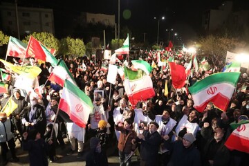 تصاویر/ دهمین شب اجتماع بزرگ‌ مردمی سمنان