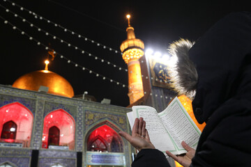 تصاویر/ مراسم احیا شب بیست و یکم ماه مبارک رمضان در حرم مطهر رضوی