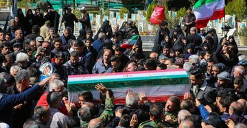 سومین مراسم تشییع پیکر شهدای جنایات آمریکایی-صهیونی در اصفهان آغاز شد