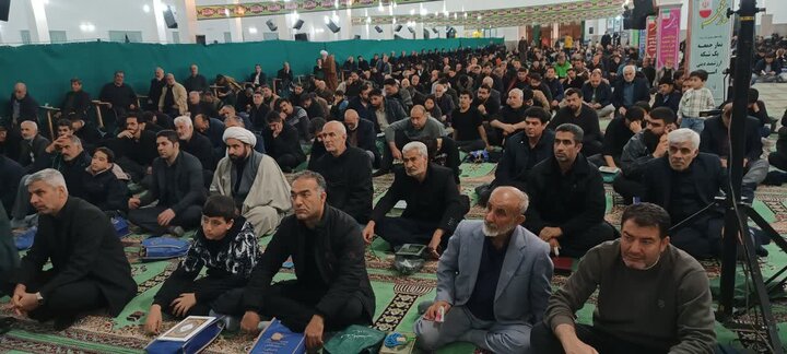تصاویر/مراسم احیا شب بیست و یکم ماه مبارک رمضان در ساوه