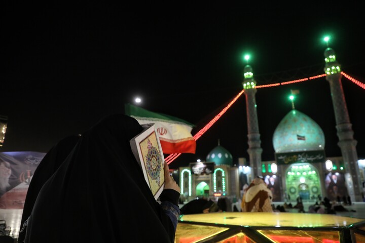 تصاویر/ مراسم احیا شب۲۱ماه مبارک رمضان در مسجد مقدس جمکران