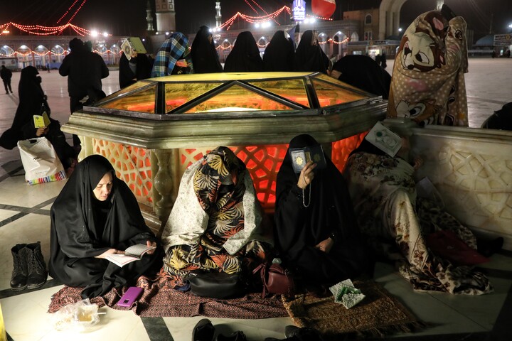 تصاویر/ مراسم احیا شب۲۱ماه مبارک رمضان در مسجد مقدس جمکران