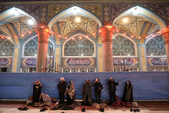 تصاویر/ مراسم احیا شب۲۱ماه مبارک رمضان در مسجد مقدس جمکران