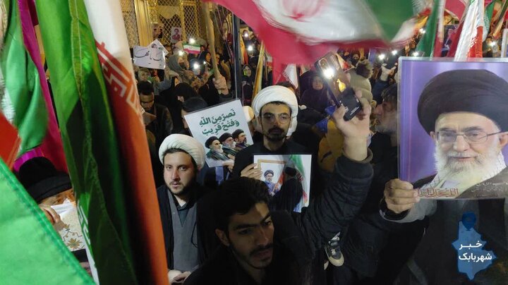 تصاویر/ اجتماع میثاق با امام شهید امت و بیعت با رهبر جدید انقلاب در شهربابک