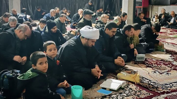 تصاویر/برکزاری مراسم احیای شب قدر در مدرسه علمیه بقیه‌الله‌الاعظم (عج) دلفان